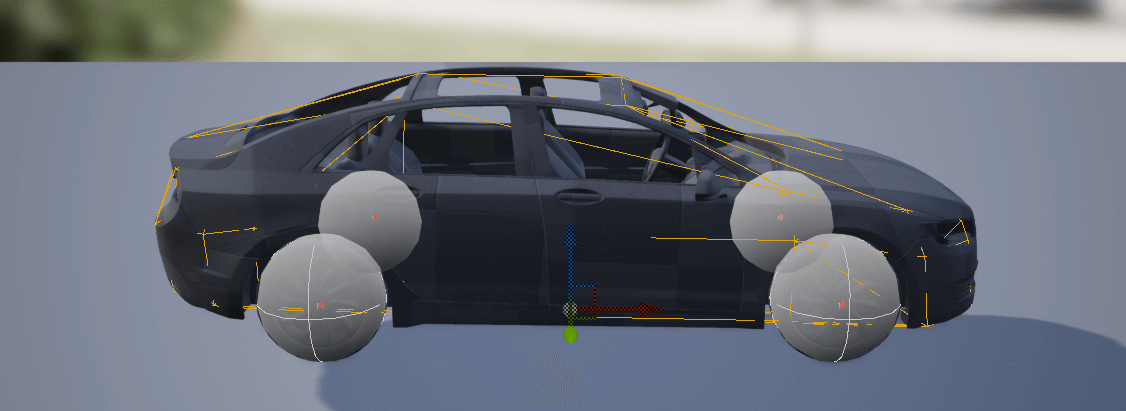 Collision mesh
