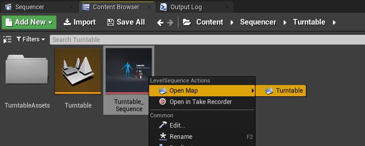 opening Map sequence
