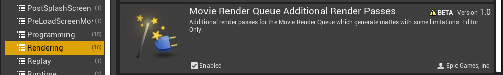 其他渲染通道（Additional render passes）