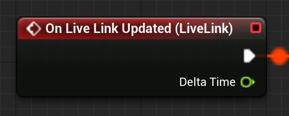 On Live Link Updated节点