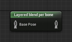 混合节点——按骨骼混合