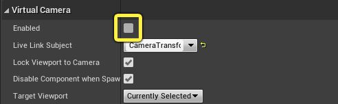 启用虚拟摄像机