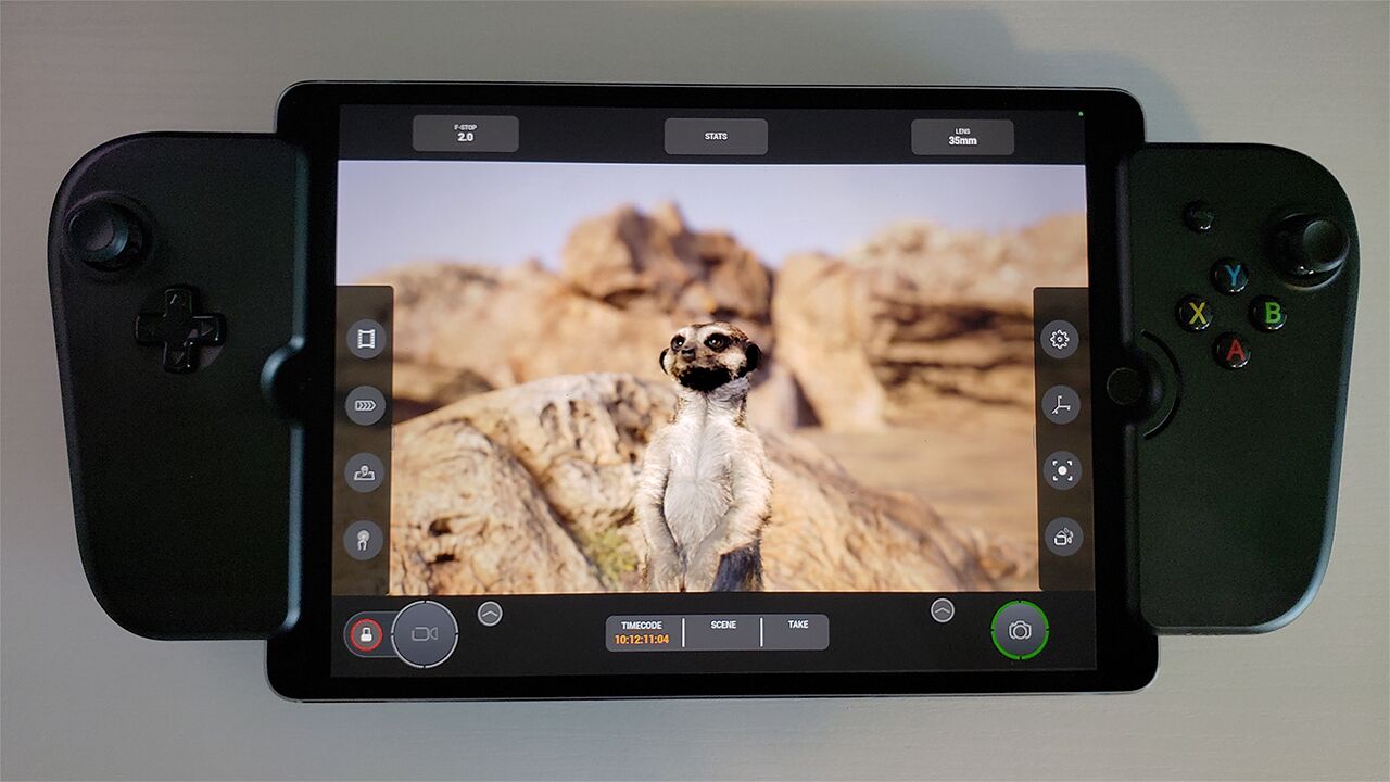 连接了Gamevice的iOS设备