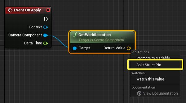 选择分割结构体引脚