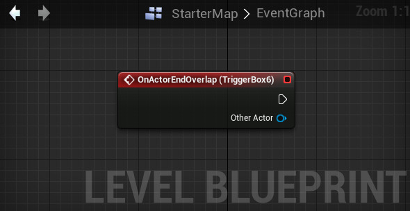 蓝图中的触发器事件