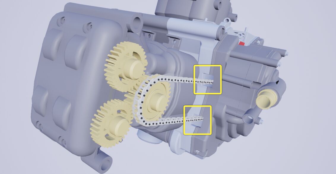 Gaps in the occluding meshes