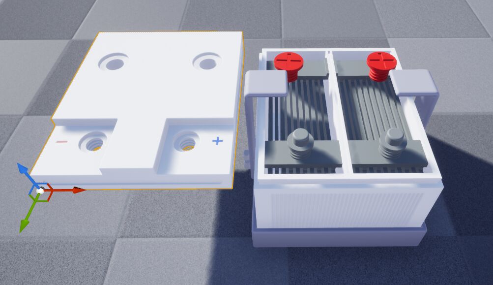 包含大量内部细节的零件