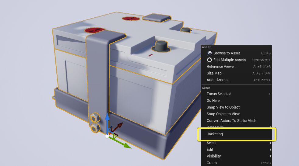 情境菜单中的包壳