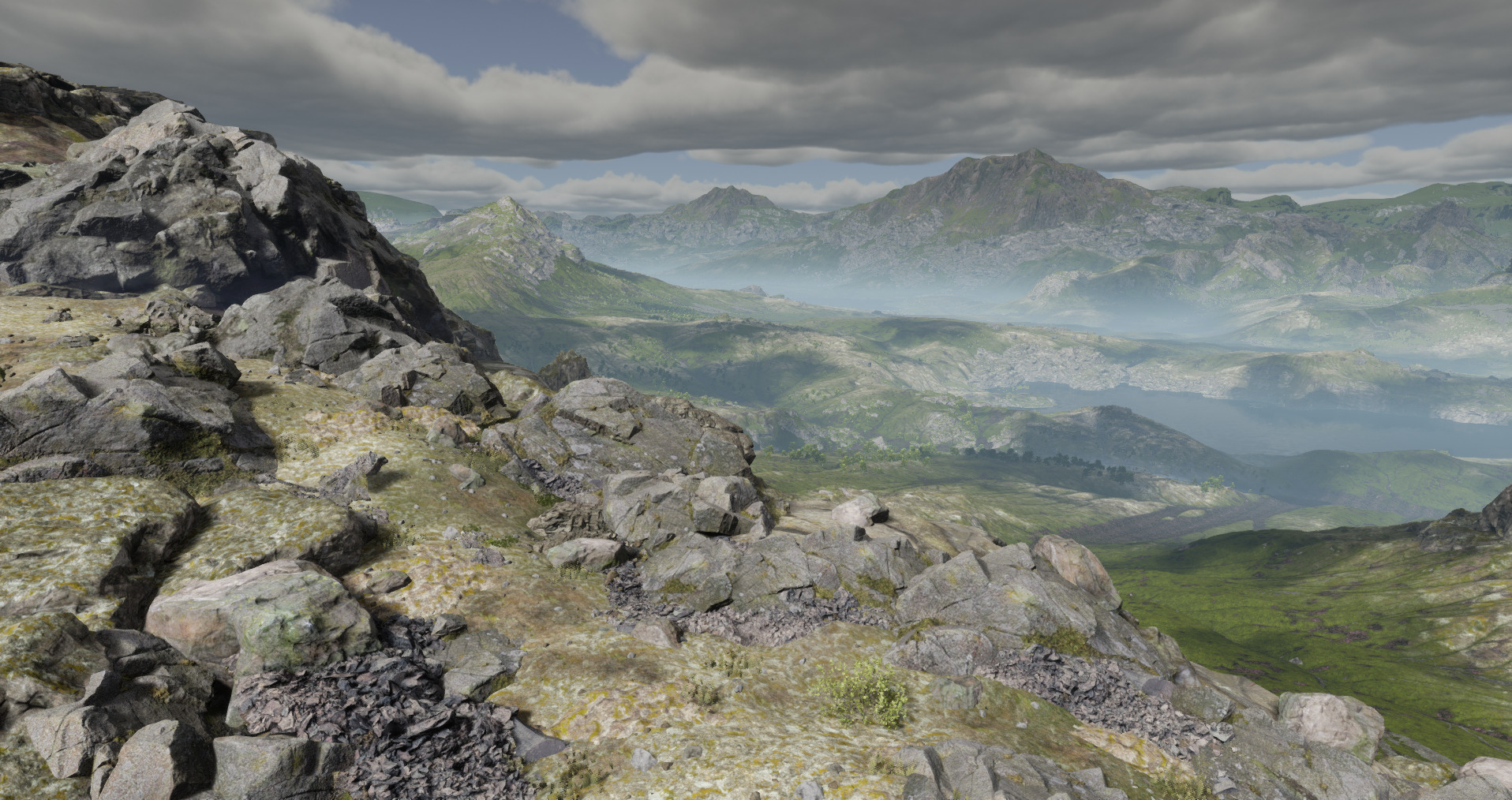 指数高度雾：| 增加第二雾层