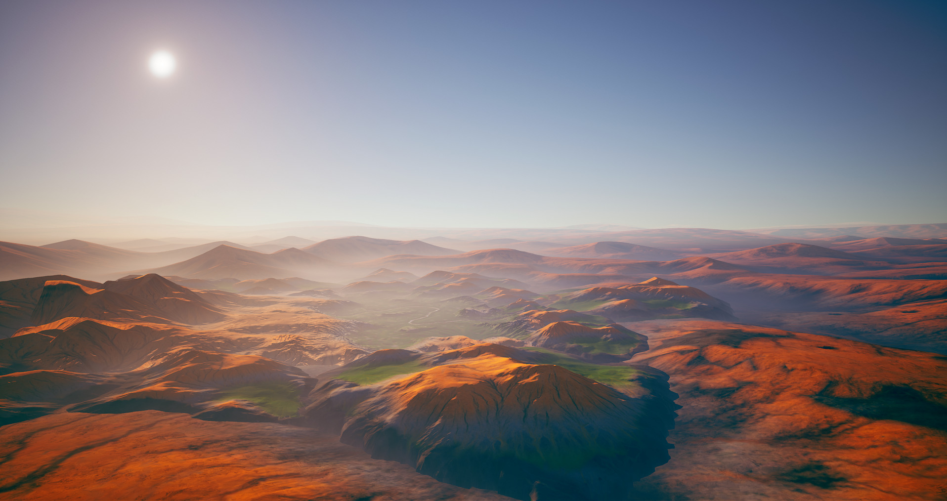 Sky Atmosphere | with Exponential Height Fog