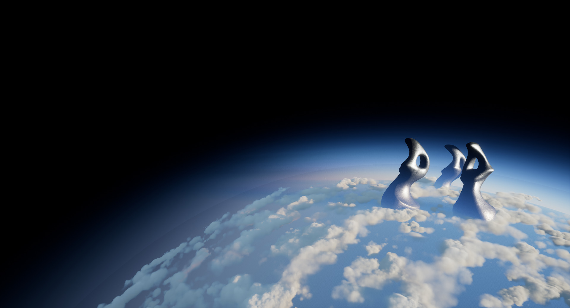 不透明物体和云层阴影｜大气层