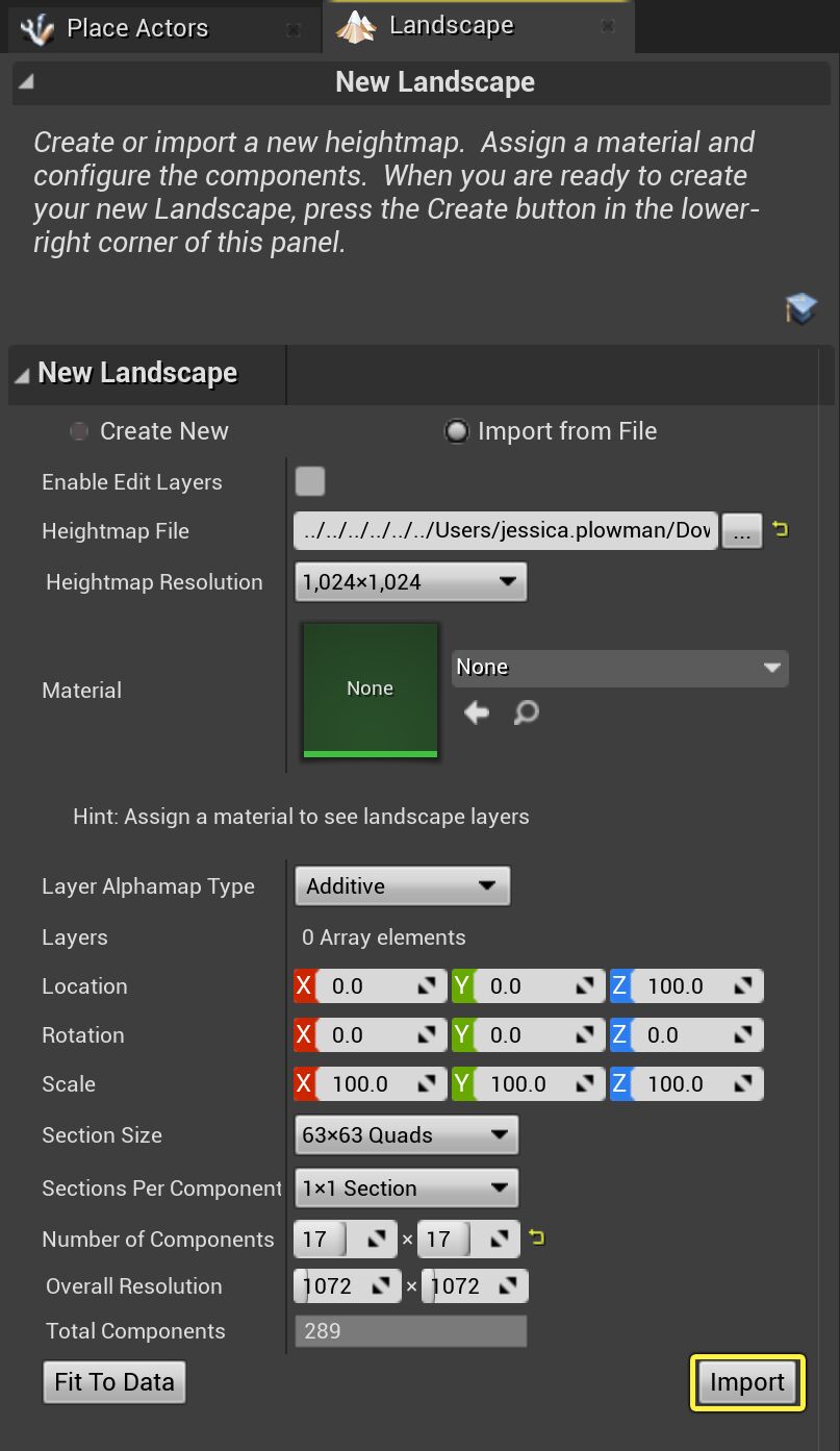 Image of Click the Import button