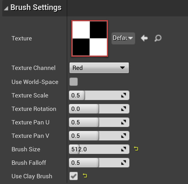Pattern Brush Settings