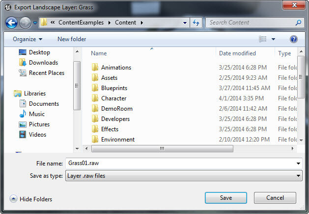 Exporting Layer file