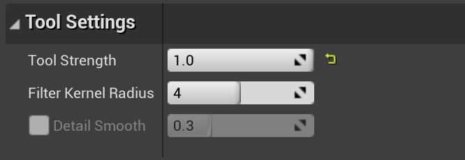 Smooth Tool Properties