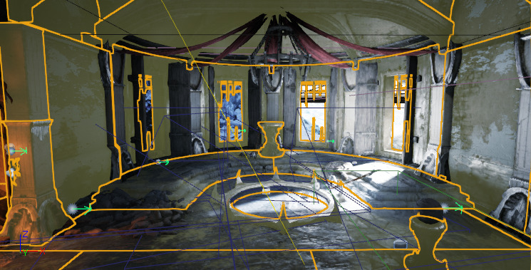 Selected StaticMeshActors