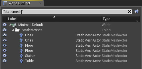 场景大纲视图搜索——全文匹配