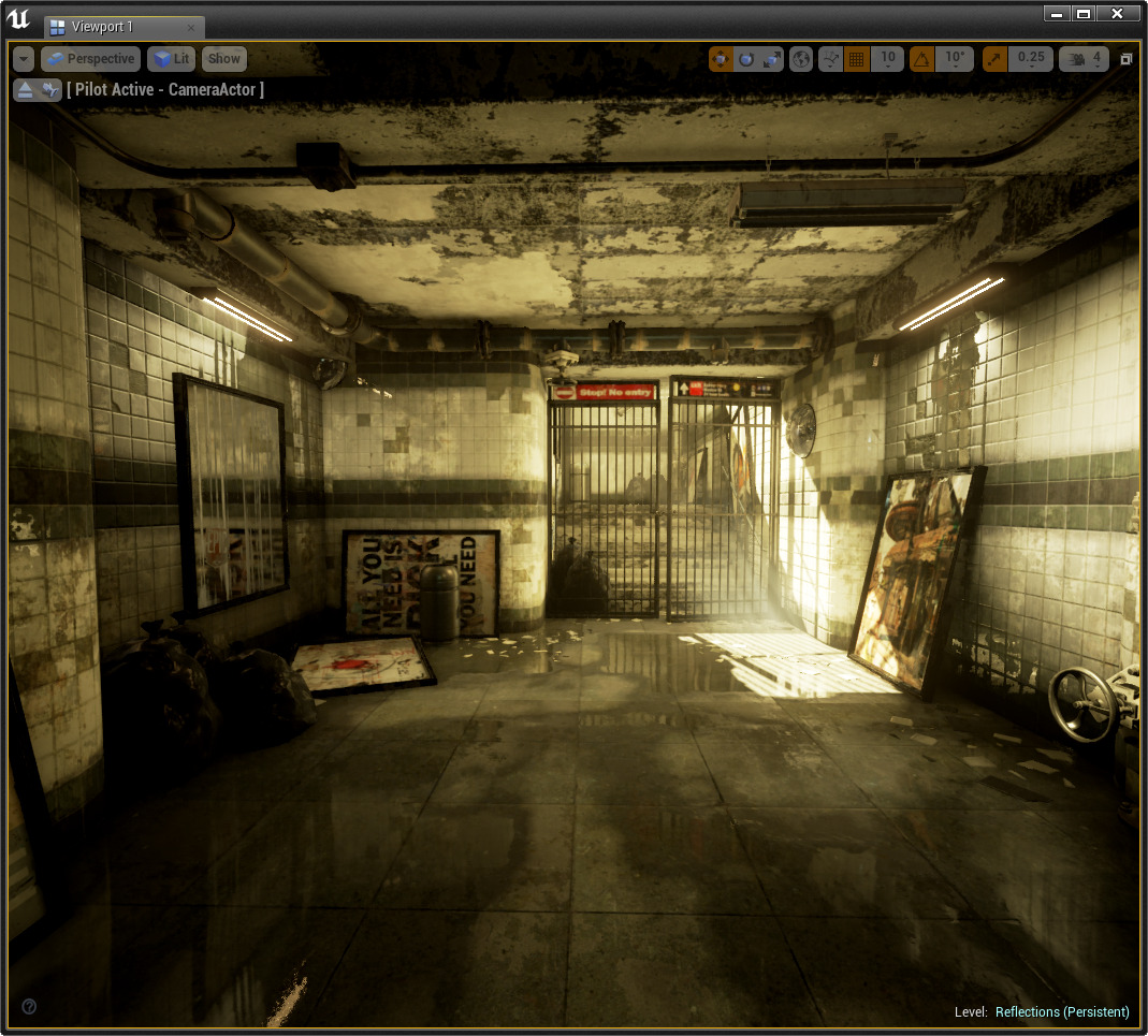 禁用摄像机视图时