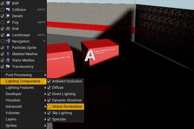 Global Illumination Disabled