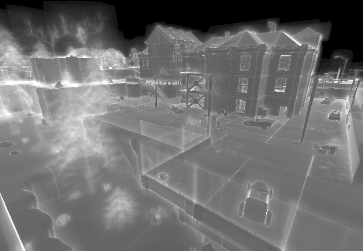 网格体距离场可视化