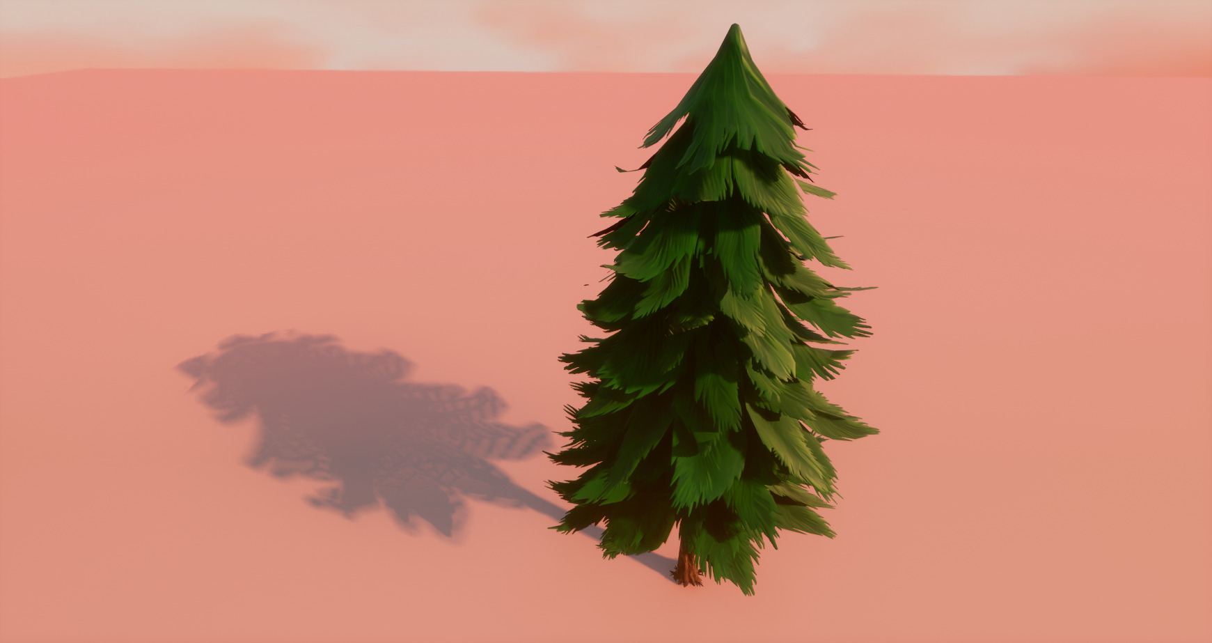 距离场追踪距离：| 5000