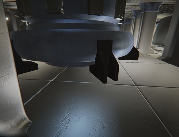 Reflections on a rough surface with no shadowing