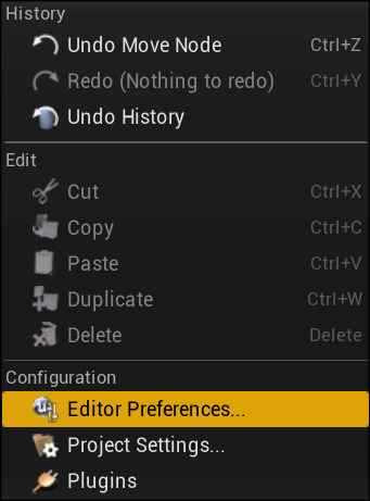 Open Level Editor/Play