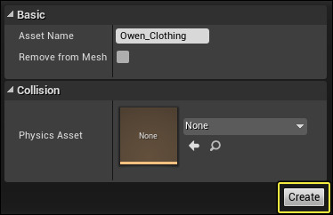 设置完参数后点击创建