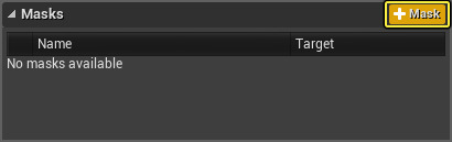 点击加号按钮新建遮罩