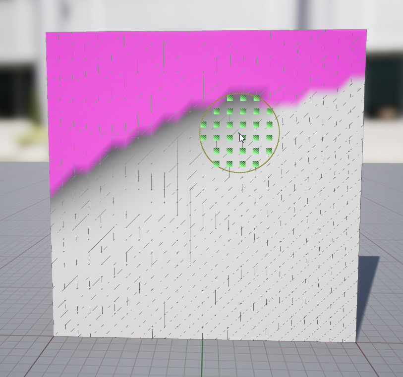 使用平滑工具在绘制区域之间创建柔和渐变效果