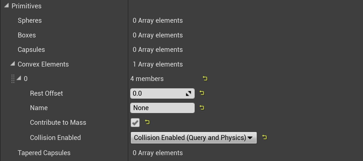 凸包元素图元的形体设置细节