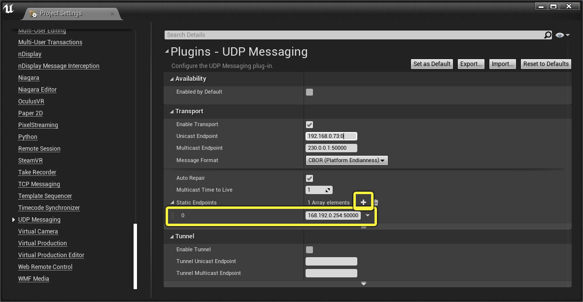 设置服务器的IP地址