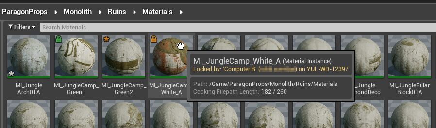 资产锁定和已修改标志