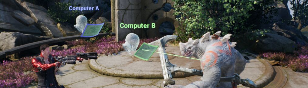 Multi-User Editing desktop avatars