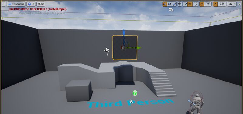 启动时生成的立方体