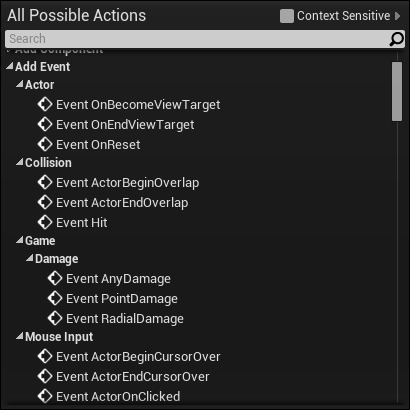Blueprint Class Events Expanded