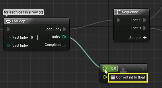 Blueprint - Compatible Types Message
