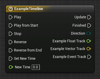Blueprint Timelines - Track Data Output
