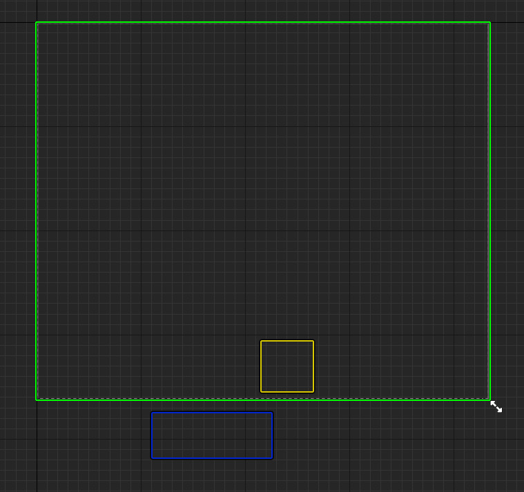 Widgets culled outside | the clipping zone.