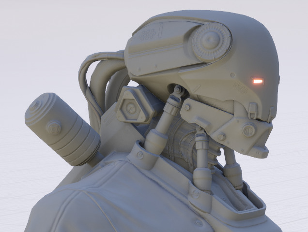 使用环境法线漫射间接照明