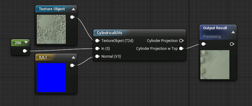 CylindricalUVs（圆柱形 UV）