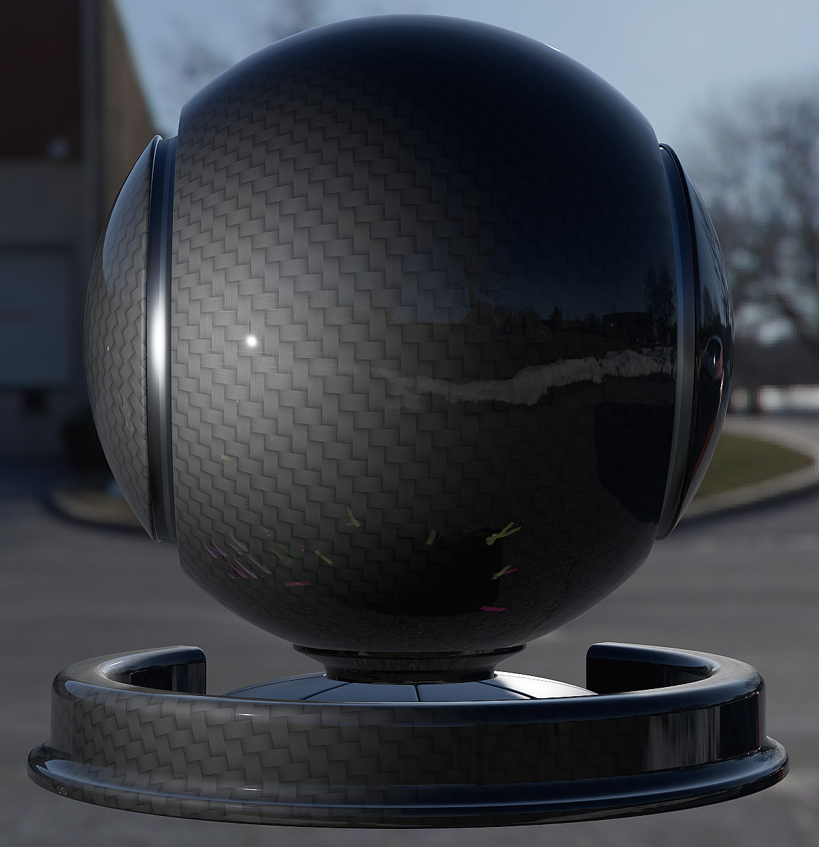 透明涂层底部法线：关闭