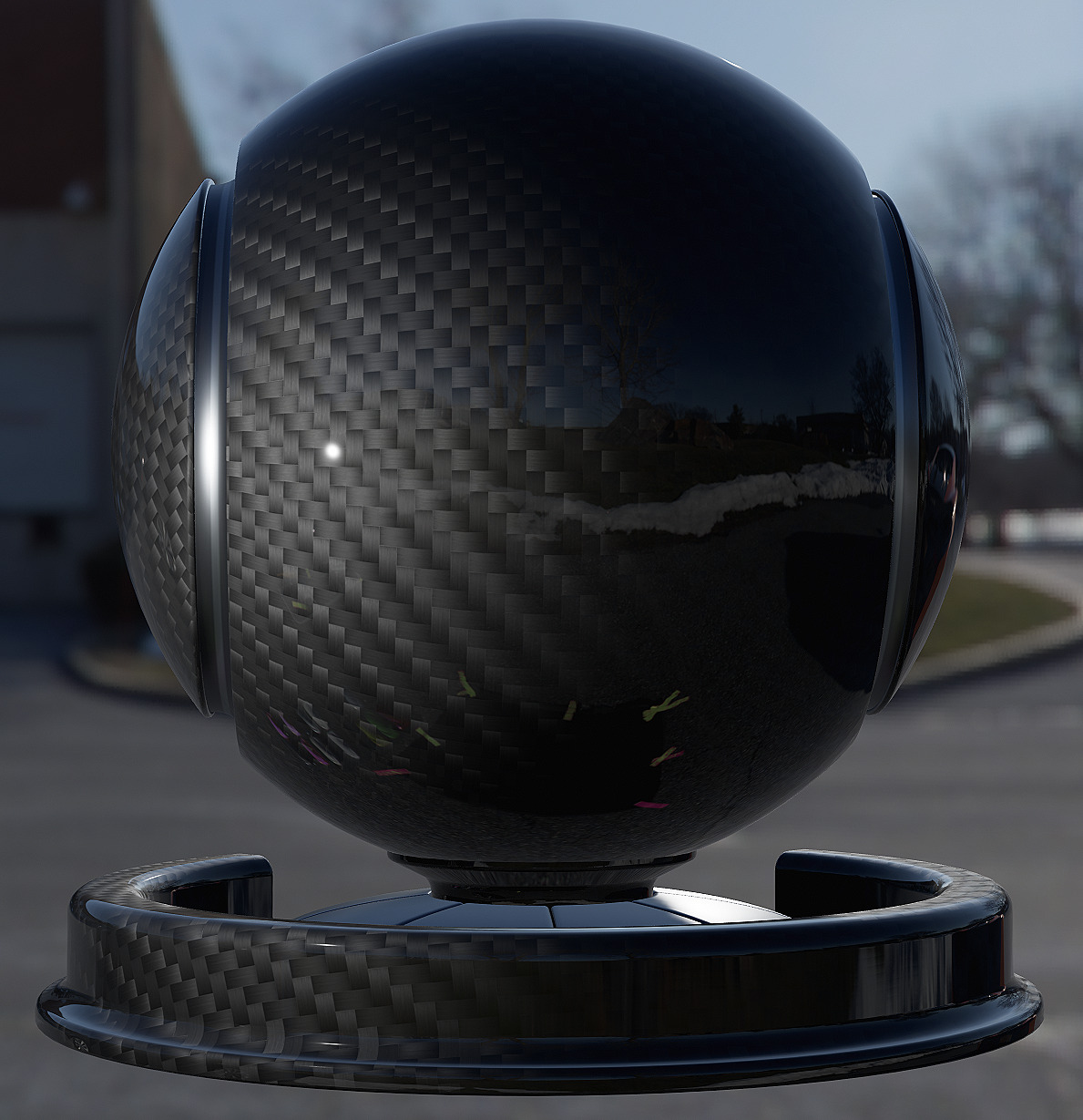 透明涂层底部法线：开启