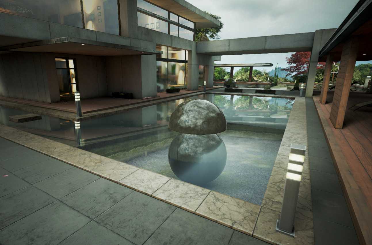 折射模式：无法线贴图 Index of Refraction