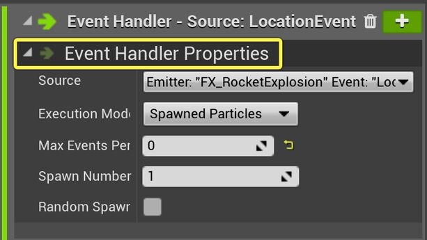 Event Handler Properties
