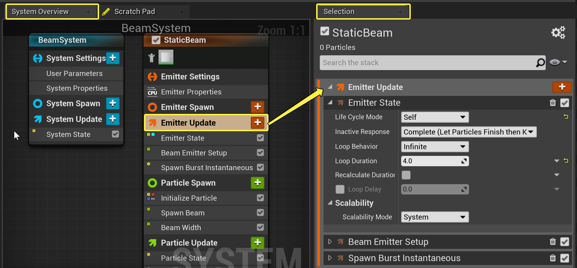 打开发射器更新