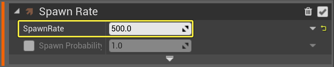 设置持续生成速率