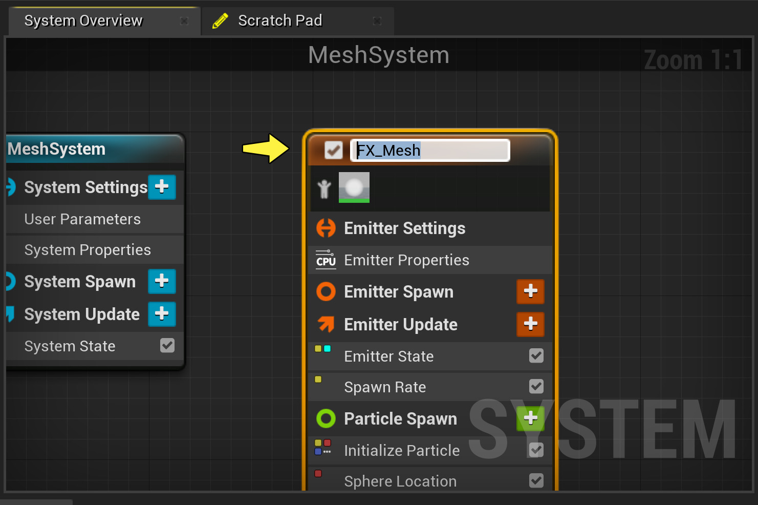 重新命名发射器