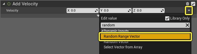 添加统一范围向量