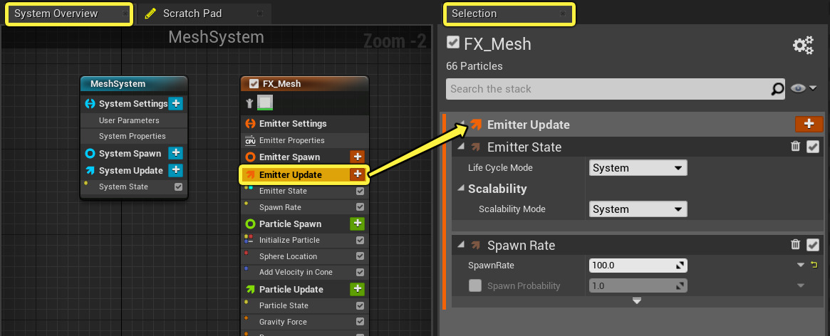 打开发射器更新